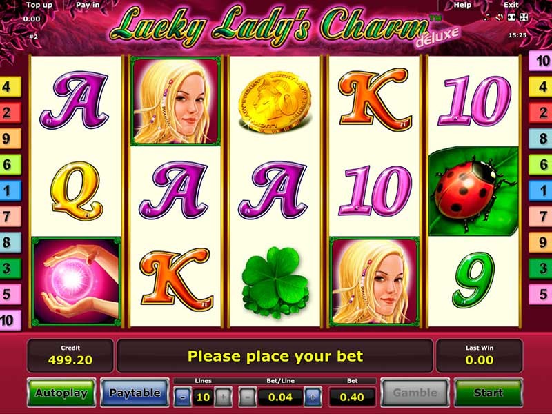 Игровой автомат Lucky Lady’s Charm Deluxe